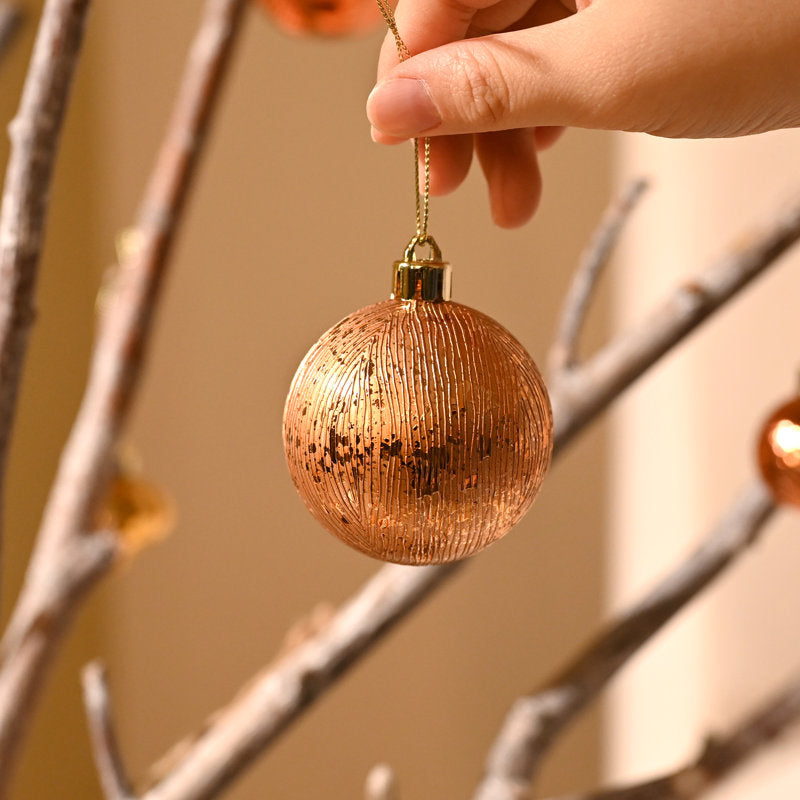 Kit Bolas Natalinas Decoração para Natal 21 Peças