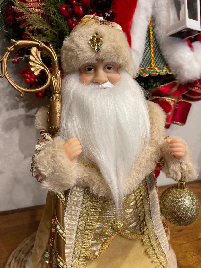 Papai Noel musical c/ movimento e som 40cm