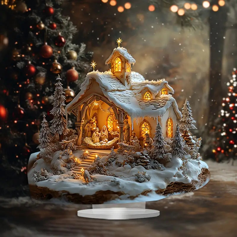 Presépio de Resina Reino do Bebê Jesus