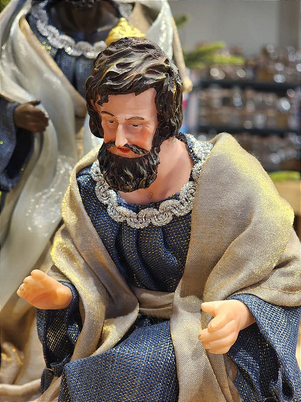 PRESÉPIO DE RESINA LUXO 11 PÇS