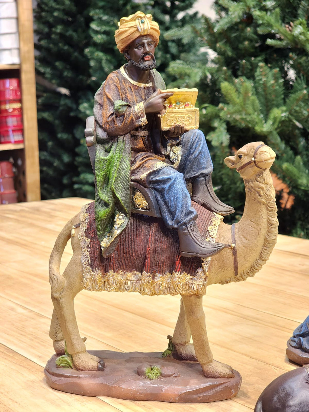 PRESÉPIO EM RESINA 11 PÇS  LUXO