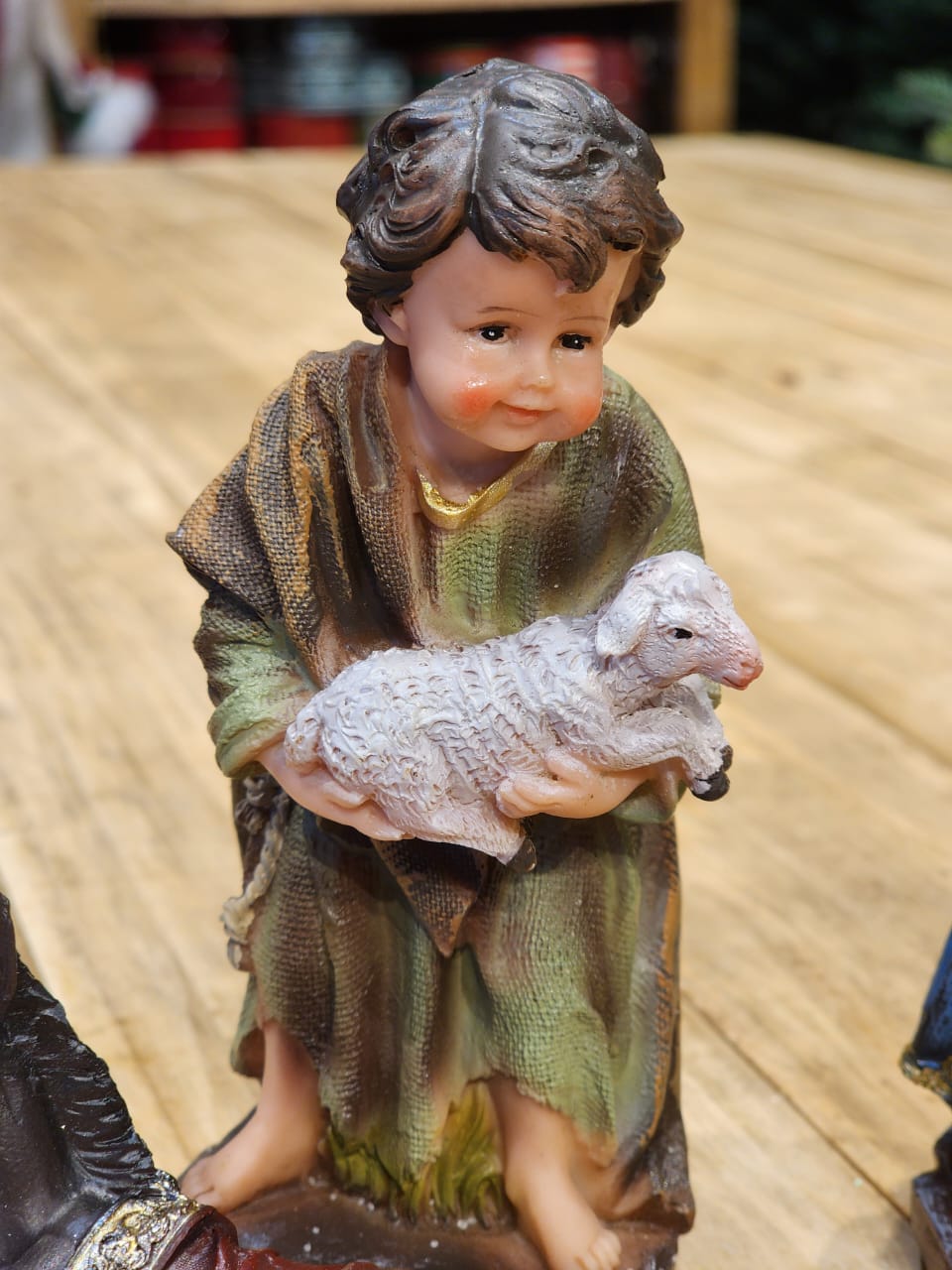 PRESÉPIO DE RESINA INFANTIL LUXO 11 PÇS