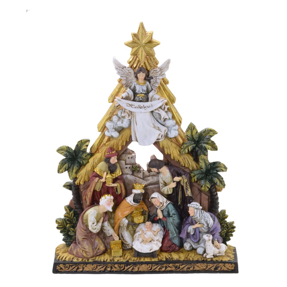 PRESÉPIO EM RESINA LUXO