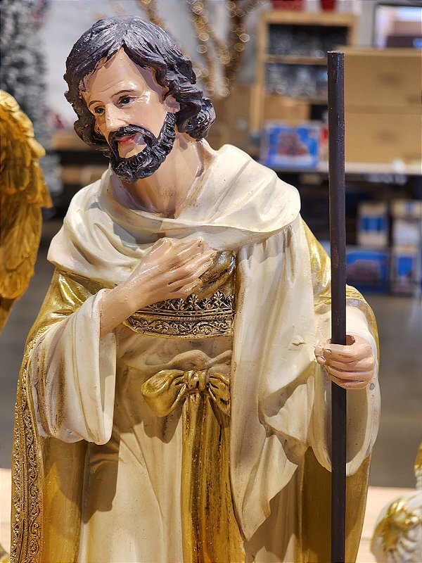 PRESÉPIO DE RESINA LUXO 11 PÇS